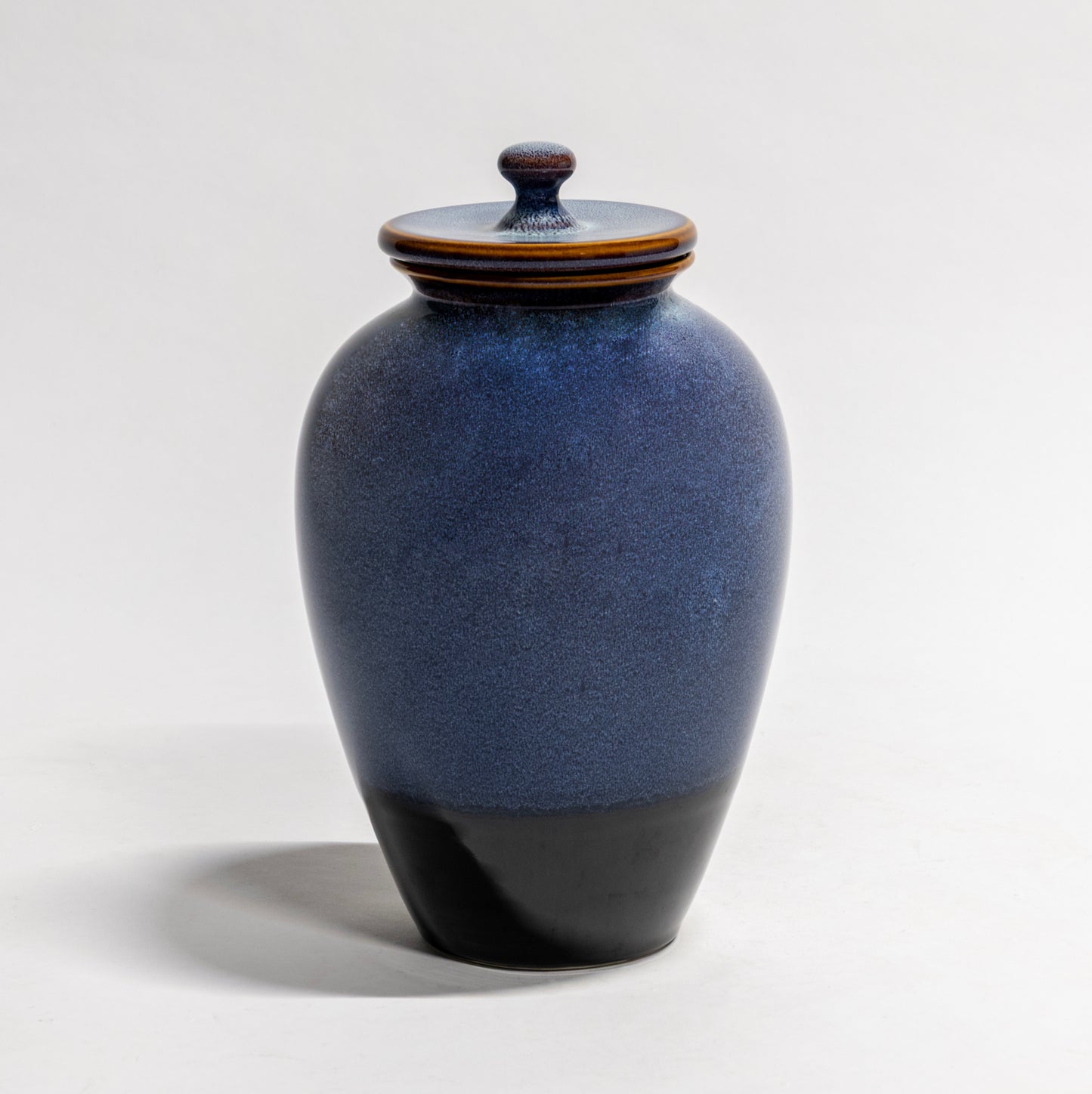 Urn Large- Cobalt Blue